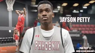 Jayson Petty c|o '22  Guard/Forward - Going To Work Against The Top Talent In The Country!