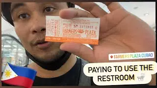 PAY TOILETS 🚽 | PAYING to use the restoom in the Philippines?!? 🇵🇭