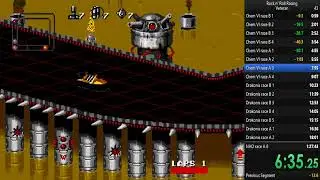 Rock N' Roll Racing(Sega) - Speedrun(Veteran)[Mystery Racer] any% 1:17:13.04 [WR]