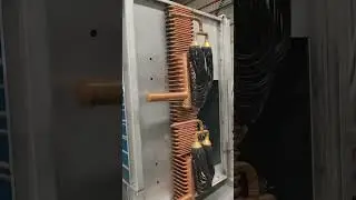 So big a customized heat exchanger, do you like it? #coolingsolutions #waterchiller #chiller