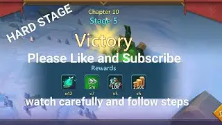 Chapter 10 Stage 5 Vergeway Easiest quick clear #lordsmobile