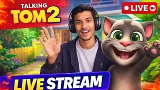 My talking Tom 2, tom ki fight ho gai 😱😱😱😱💪 live stream