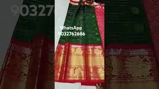 Paru Handloom kuppadam pattu sarees 👌 colour available 🙏 price only 5500  Chirala weavers sarees 🥻👌