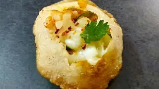 Pizza Pani Puri Recipe।Esay recipe for kids । Anjali's food Paradise #shorts