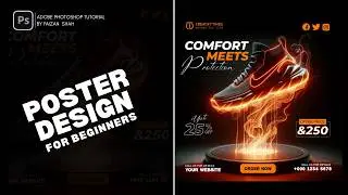 Professional Poster Design in Adobe Photoshop | Step-by-Step Tutorial for Beginners
