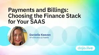 Payments and Billings: Choosing the Finance Stack for Your SAAS - Danielle Keeven