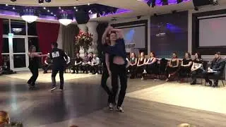 Florian Simon & Gina Rölike - 1st Place Advanced/Allstar Jack & Jill - Dutch Open WCS 2019