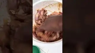 Making caramelized soy chicken in garlic ginger broth with rice #food #viral #fypシ #chickenrecipes 
