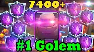 #1 Best Golem Deck for 2019 Meta! ⭐HiroIsGoD⭐&trade; 7410  - Clash Royale