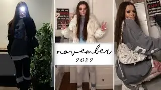 NOVEMBER 2022 OUTFIT LOOKBOOK | OUTFIT INSPO!!