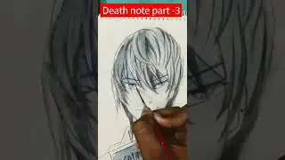 death note part 3🔥🔥🔥 #tapanddraw #tutorial #anime #sketch #trending #deathnote #animesketch