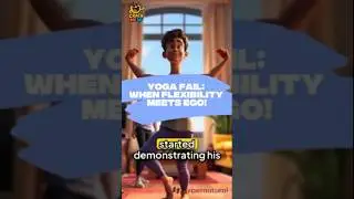 Yoga Fail: When Flexibility Meets Ego! 😂 | Funny Moment