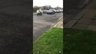 VIP police escort in Blackpool