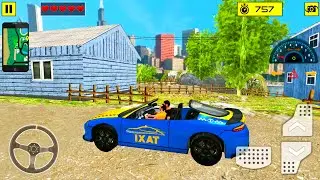 Roadster Cabrio Taxi Driving Simulation 2020 - City and Offroad Driving -  Android Gameplay
