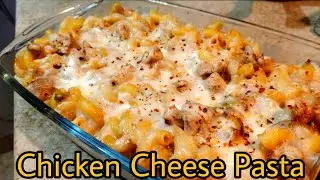 Chicken Cheese Pasta without Oven Recipe by Desi Food Kitchen