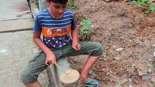 কিভাবে গরুর ব্লাডার দিয়ে ঢোল বানাবেন!