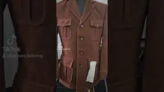 safari jacket #bespokefashion #suiting #fashionsuit #fashion #suitfashion #menfashion #formalwear