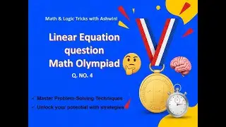 Linear Equation Math Olympiad Question | Step-by-Step Solution #maths #algebra #olympiadmath