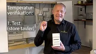 Temperaturverifikation i ny eltavle