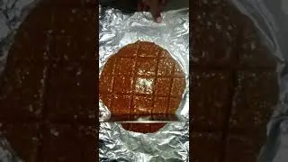 palli chikki ( with only 2 ingredients very simple & tasty recipe)