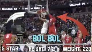 Oregon State commit Ethan Thompson posterizes 7-footer Bol Bol
