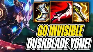 I Go Invisible And ASSASSINATE Enemies With Duskblade YONE! - League of Legends