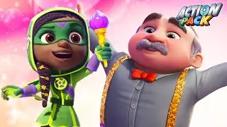 Chores Galore | Action Pack🦸&zwj;♀️ | NEW EPISODES | Superhero Cartoons for Kids | Be Brave!