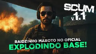 RAID com ESTRAT&Eacute;GIA no SCUM | Servidor Oficial Monitored 🔥 | #scum 1.1