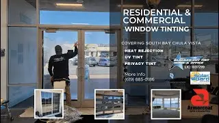 Blacked Out Home & Office Tint | Residential Window Tint | Chula Vista CA