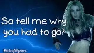 Britney Spears - Can't Make You Love Me Lyrics