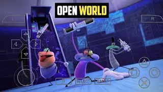 Oggy and the Cockroaches OPEN WORLD game.