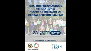 Shaping Policy Across Generations: Youth at the Heart of Global Decision-Making