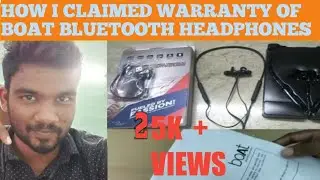 How to claim the warranty on headphones |Tamil|