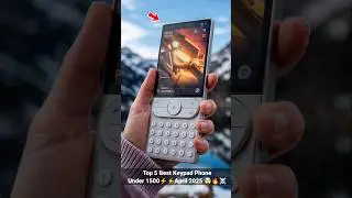 Top 5 Best Keypad Phone Under 1500⚡⚡April 2025 🤯🔥☠️ #shorts #trending