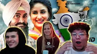 AMERICANS REACT TO Laal Singh Chaddha Official Trailer | Aamir, Kareena, Mona, Chaitanya