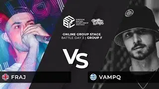 Fraj 🇬🇧 vs. Vampq 🇬🇷 // European Beatbox Championship 2022