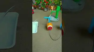 Mini hand pump project water with supply motor drinks sheep duck for farm #waterpump #shorts #292
