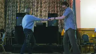 Modern Jive Intermediate - First Move Basic progressed to Ballroom Turn