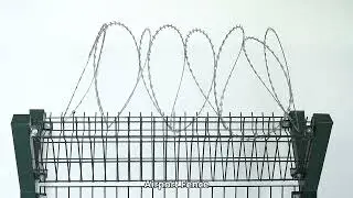 Easily Assembled Galvanize Welded Wire Mesh Panels/2D Welded Mesh Fencing/Garden 2D Fence, Garden Fe
