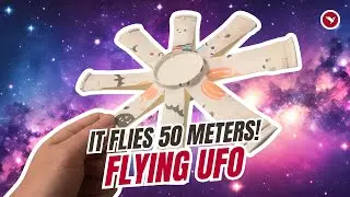 Paper Cup Flying UFO That Actually Flies! | Easy DIY Craft