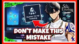 STOP DOING THIS WRONG! HUNTER CO-OP TRAINING GIVES INSANE CP [SOLO LEVELING: ARISE] #sololeveling