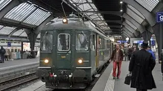 SBB RBe 4/4 #1405 Cabride Zurich - Landquart Part 2