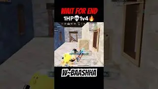1HP 1v4💀 #pubgmobile #pubg #bgmi #dexuatyoutube #bixiop #kemo #anonygaming #wbaashha #bgmigameplay