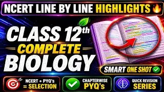 Complete Class 12 Biology One Shot | NCERT Line By Line | NEET 2026 | @GurukulNEET