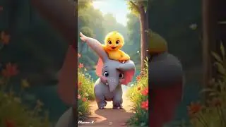Cute duck dance 🥰🥰 cute elephant dance /cartoon/ cat video/ dog dance #cuterats #funnyrat #ratdance