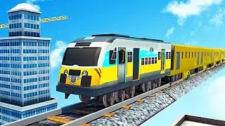 Impossible Euro Train Simulator Free 2021 Version - Level 14 Using New Train