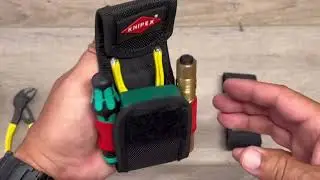 Best quality small tools in one EDC kit? Knipex / Wiha / Wera / Olight / Cold Steel Packout!