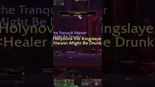 Do we need to report a bug?  #healermightbedrunk #worldofwarcraft