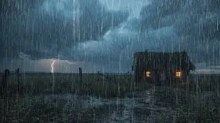 🔴 Rain & Thunder Sleep Sounds LIVE 24/7 | Deep Sleep All Night