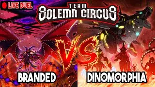 Branded Despia Vs Dinomorphia Yu-Gi-Oh! Locals Feature Match | Live Duel